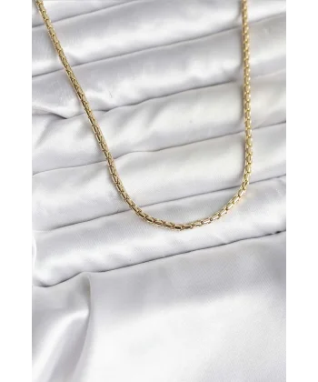 14K Gold Renk Kaplama Zincir Model CM Kadın Kolye