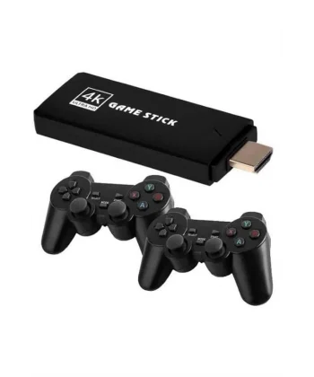 2 Kollu Kablosuz 2.4G Retro Oyunlar 4k Game Stick 3500 Oyun Atari