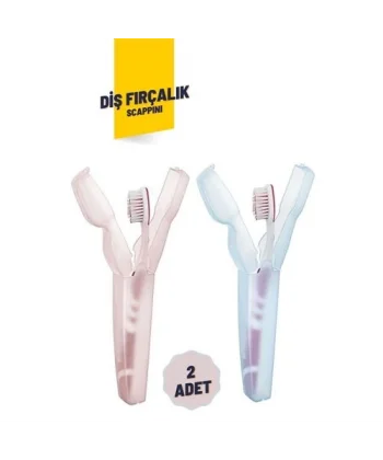 2li Kapaklı Diş Fırçası Kutusu Kapaklı Diş Fırçalık – Hijyenik ve Şık Banyo Düzeni