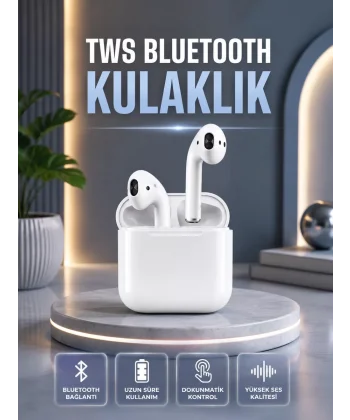 2.Nesil Kablosuz Bluetooth Kulaklık Uzun Pil Ömrü