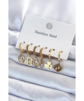 Eko Sarı Boyalı Kısa Kancalı Asma Kilit 25mm