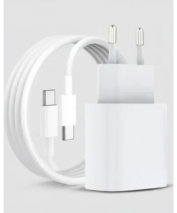 35W Güçlü USB-C Şarj Aleti Type-C Kablo Dahil