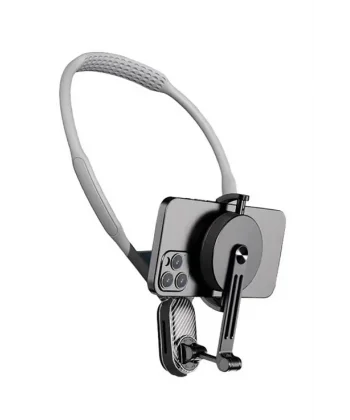 360 Derece Ayarlanabilir Boyun Askılı Manyetik Telefon Tutucu