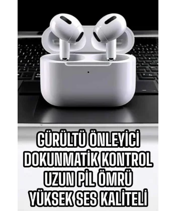 3.Nesil TWS Bluetooth Kulaklık Mikrofonlu ANC Özelliği Dokunmatik Kontrol