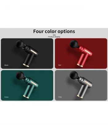 4 Başlıklı 6 Kademeli Titreşimli Şarjlı Mini Masaj Aleti