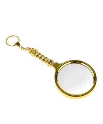 5x90mm Tüm Metal Altın Renkli, Hediye Büyüteç,optik Lensler Ile Çinko Alaşım Metal Çerçeve