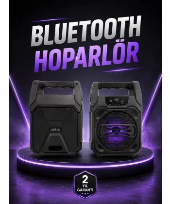 6.5 İnç Kablosuz Hoparlör Bluetooth Bağlantılı Yüksek Ses