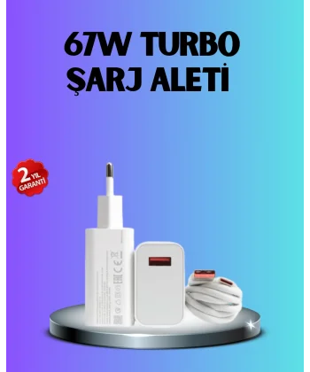 67 Watt Type C Hızlı Şarj Başlık Xiaomi Black Shark Uyumlu