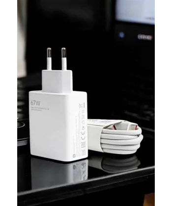 67W Şarj Aleti Turbo Hızlı Type-C Şarj
