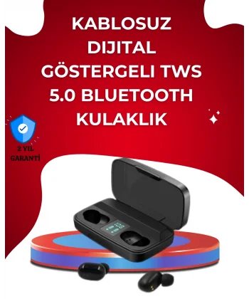 ABS Gövdeli Hafif ve Uzun Ömürlü Bluetooth Kulaklık