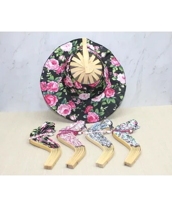 Ahşap Şapkalı Yelpaze Alk3573