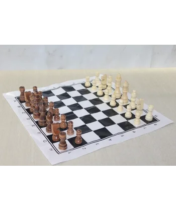 Ahşap Satranç Taşı 10 Cm Alk4017