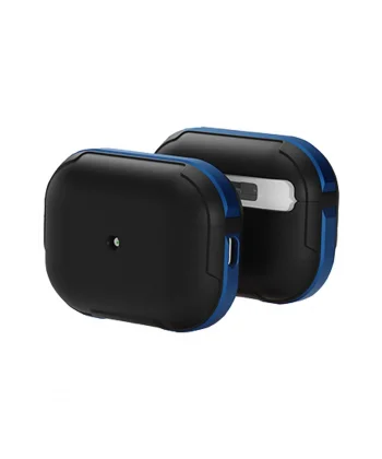 Airpods 3 (3.nesil) MO-A8 Armor Kılıf - Lacivert-(5796)