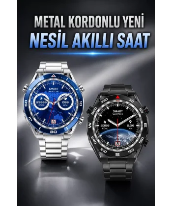 Akıllı Saat 2024 Model Arama Cevaplayan Uyku ve Sağlık Takibi
