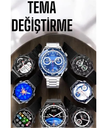 Akıllı Saat 2024 Model Arama Cevaplayan Uyku ve Sağlık Takibi