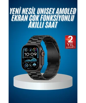 Akıllı Saat 3 Kordonlu Waterproof Adımsayar Titreşim ve GPS Özelliği