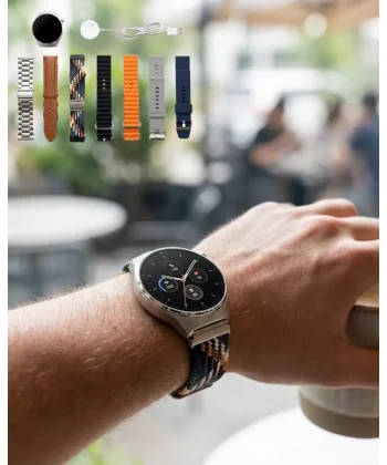 Akıllı Saat 7 Kordonlu Bluetooth Arama Nabız Takip ve Spor Modlu Çok Fonksiyonlu