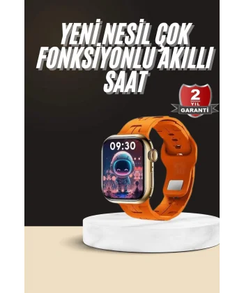 Akıllı Saat Android ve İOS Uyumlu Plastik Kordon Yeni Nesil