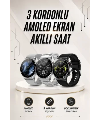 Akıllı Saat Arama Cevaplama Müzik Dinleme GPS Takibi