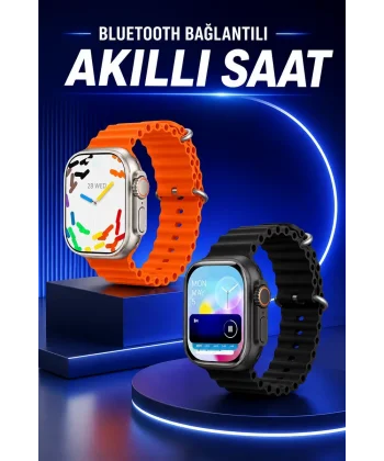 Akıllı Saat Arama Cevaplayan Bildirim Görme Yeni Nesil Bluetooth Bağlantılı
