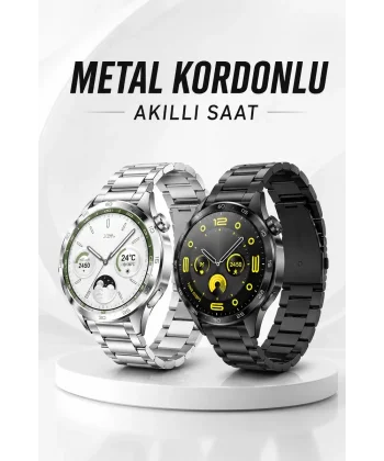 Akıllı Saat Bildirim Görme Amoled Ekran GPS Uyumlu Sesli Görüşme