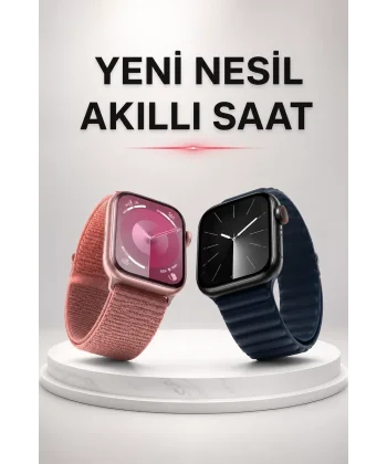 Akıllı Saat İos Andorid Destekli Arama Özeliği Sensörlü Bluetooth Bağlantılı