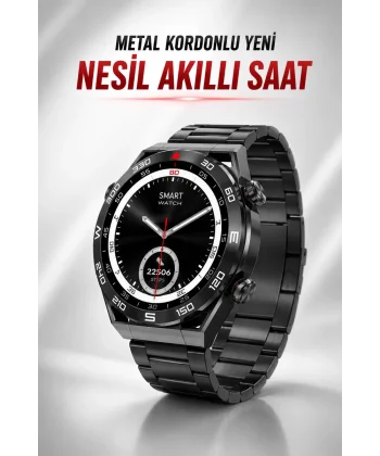 Akıllı Saat Yeni Nesil Bluetooth Bağlantılı Uyku ve Sağlık Takibi NFC ve GPS