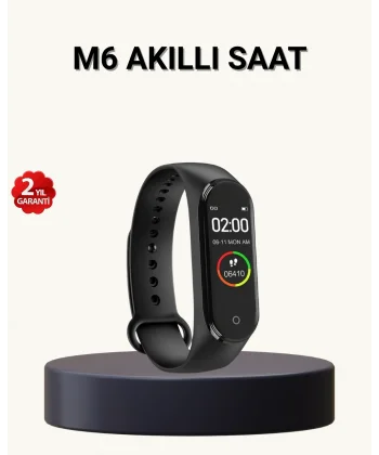 Akıllı Spor Bilekliği – Kalp Atış Kan Basıncı Uyku Takip ve Bildirim Özellikli