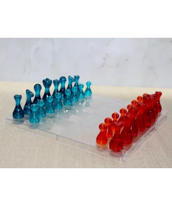 50x50 Panda Metal Gövde Tek Gözle Büyük Mercek Korsan Dürbün Mavi