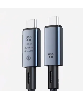 ALLY 40Gbps 240W Type-C 8K Görüntü ve Hızlı Data Şarj Kablosu-(5775)