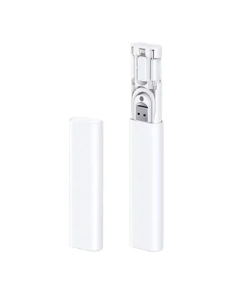 ALLY 5in1 iPhone+ Type-C+ USB Seyahat için 60W Hızlı Şarj Kablo Seti-(5775)
