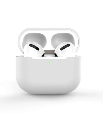 Ally Apple Airpods 3 için Ultra İnce Koruma Silikon Kulaklık Kılıfı-(5775)