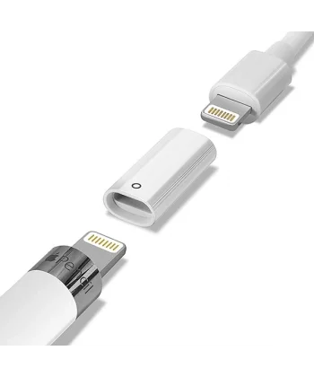 Ally Apple Pen Pencil Kalem Usb Şarj Cihazı Lightning Adaptörü-(5775)