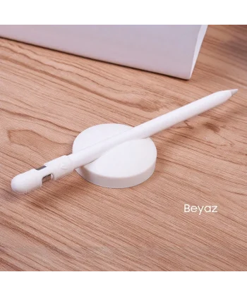 Ally Apple Pencil Kalem Silikon Kılıf Ve Stand-(5775)