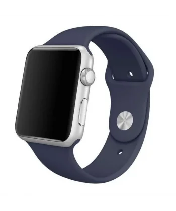Ally Apple Watch 7-8 45mm 6-5-4 44mm Silikon Kordon Kayış 3-2-1 42mm-(5775)