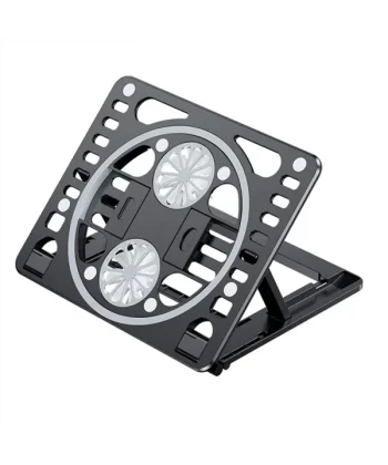 ALLY Ayarlanabilir Taban Çift Fanlı Tablet ve Laptop Soğutucu Stand-(5775)