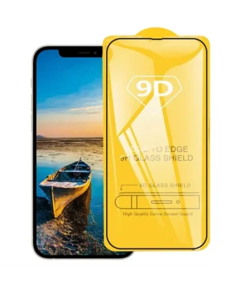 Ally Full Kaplama iPhone 13 Mini 5.4 Full Glue Cam Ekran Koruyucu-(5775)