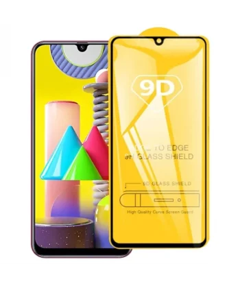 ALLY Galaxy M31 9D Full Glue Tempered Cam Ekran Koruyucu-(5775)