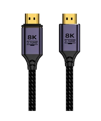 ALLY HDMI to HDMI 8K HD 2.1UHD Mıknatıs Başlıklı Kablo 2 Metre-(5775)