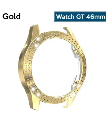 ALLY Huawei GT2 46mm Diamond Taş İşlemeli Bumper Kılıf-(5775)