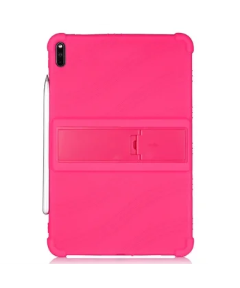 ALLY Huawei MatePad Pro 10.8 İnç Standlı Silikon Kılıf-(5775)