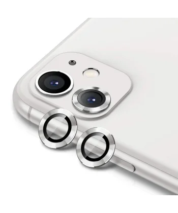 ALLY İPhone 11  6.1 3D  Metal Çerçeveli Kamera Lens Koruyucu-(5775)