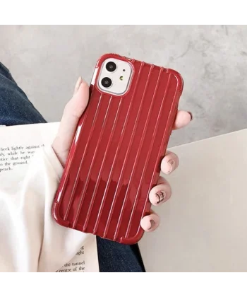 Ally İPhone 11 6.1 İnch Trunk Lines ince Soft Silikon Kılıf-(5775)