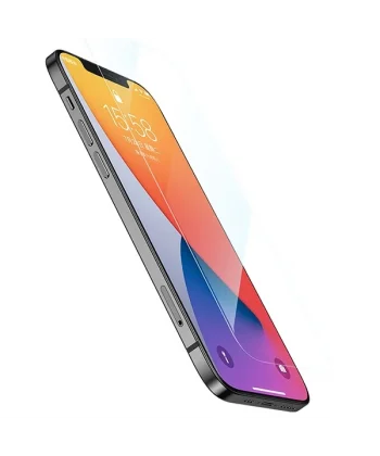 ALLY iPhone 12-İPhone 12 Pro 6.1 Tempered Cam Ekran Koruyucu-(5775)