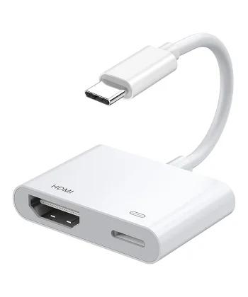 ALLY  İPhone 15 Type-c to Type-c + HDMI Çevirici Kablo Dijital AV Adaptörü-(5775)