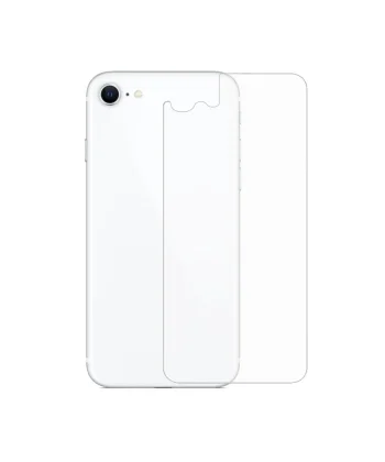 Ally iPhone SE3-SE2 İPhone 8-7 Tempered Şeffaf Arka Cam Koruyucu-(5775)