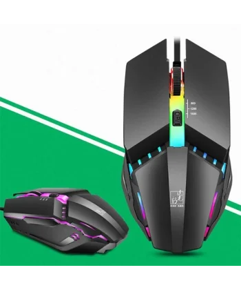 ALLY K3  Işıklı Kablolu Oyuncu- Gaming Mouse-(5775)