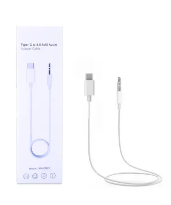 Ally Mh-Cm21 Type -C T0 3.5mm Aux Ses Aktarım Kablosu-(5775)