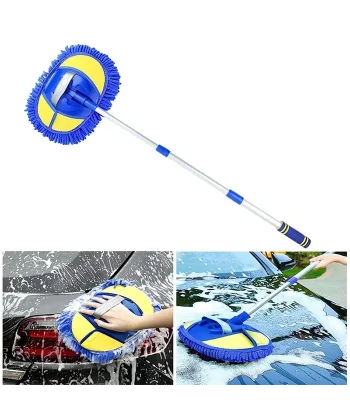 ALLY Mikrofiber Dönebilen Püsküllü Araba Yıkama Ve Temizleme Fırçası-(5775)
