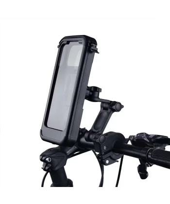 ALLY Motosiklet Bisiklet İçin Su Geçirmez Gidon Bağlantılı Telefon Tutucu-(5775)